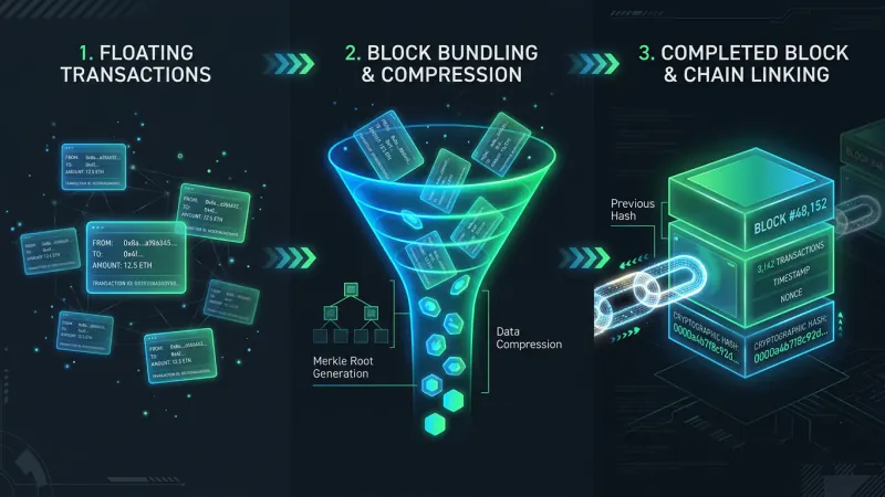 How a Blockchain Block is Formed โ 5 Simple Steps