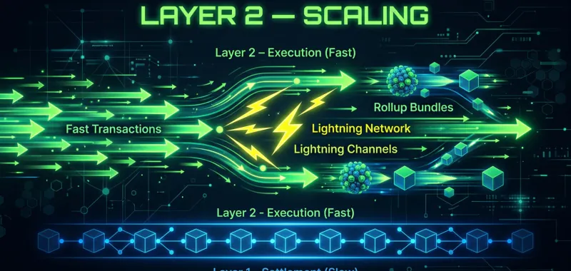 Layer 2 Scaling Solutions โ Lightning Network Polygon Fast Cheap Transactions