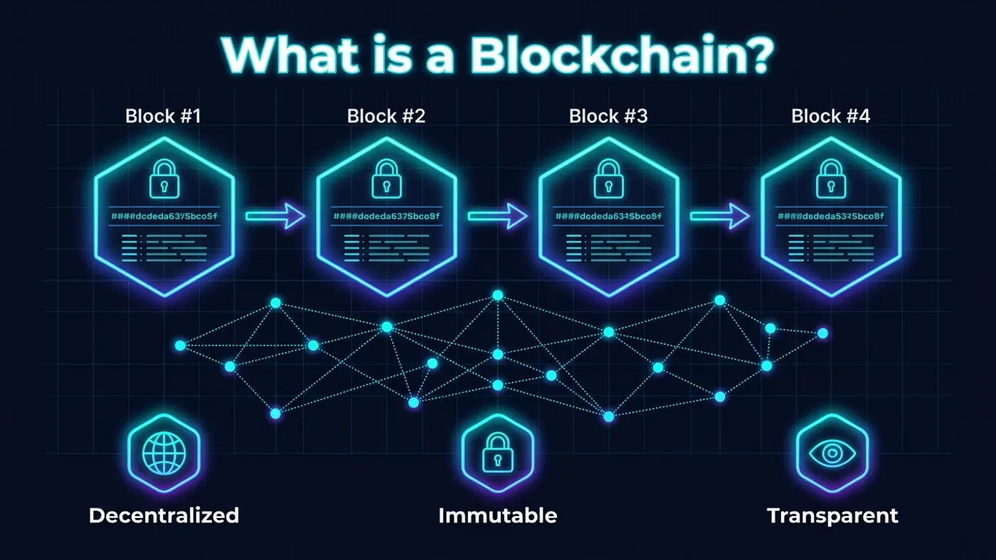 What a Blockchain Is โ Chain of Connected Blocks Distributed Ledger Network